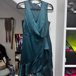 Women’s Nine West cocktail dress size M color teal